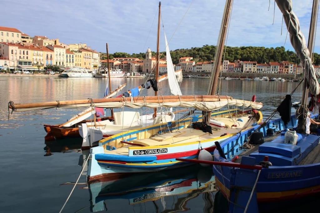 Studio Bon Dia/Balcon/Proche Criques Et Collioure Port Vendres Exterior foto